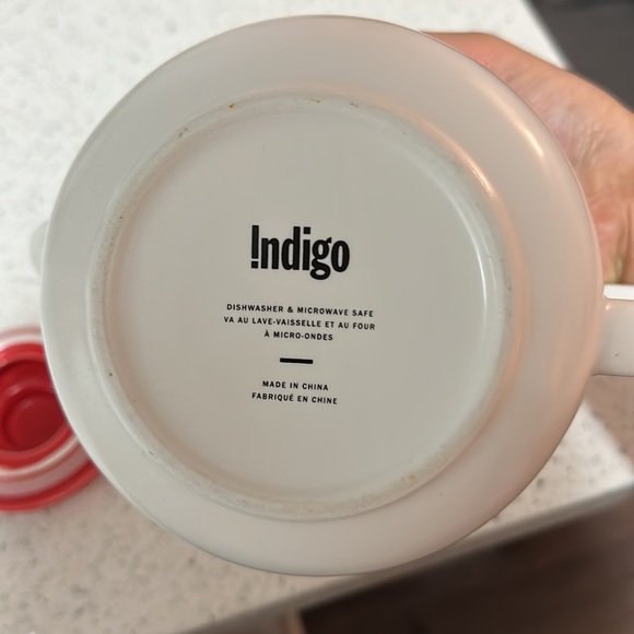 Indigo ceramic tea cup - Picture 4 of 4